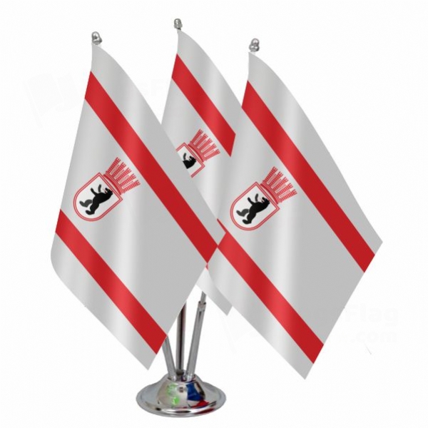 East Berlin Triple Table Flag