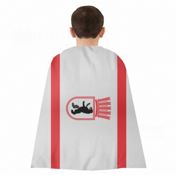 East Berlin Woven Fabric Cloak Digital Printing