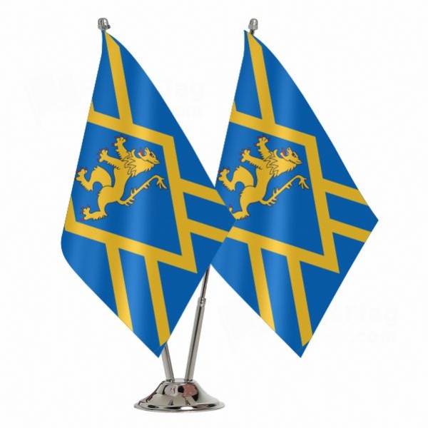 East Lothian 2 Table Flags