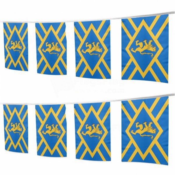 East Lothian Square String Flags