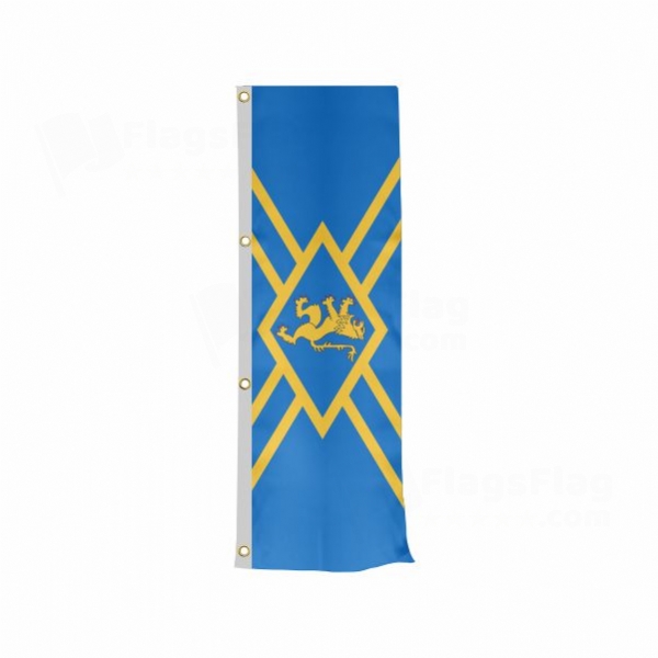 East Lothian Vertically Raised Flags