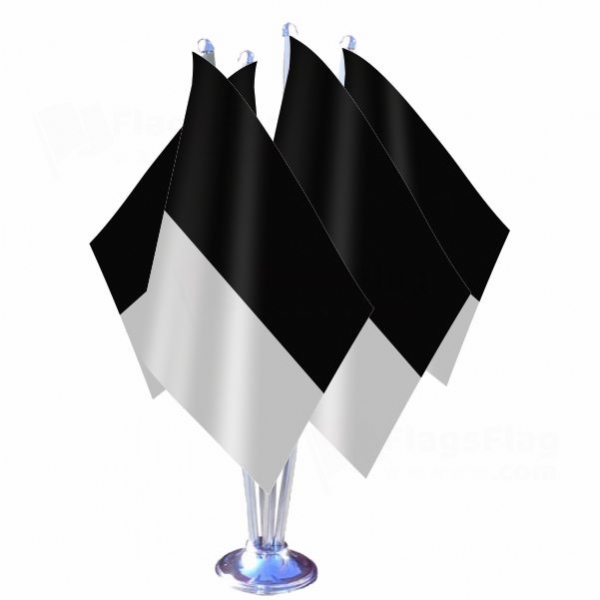 East Prussia Quadruple Table Flag