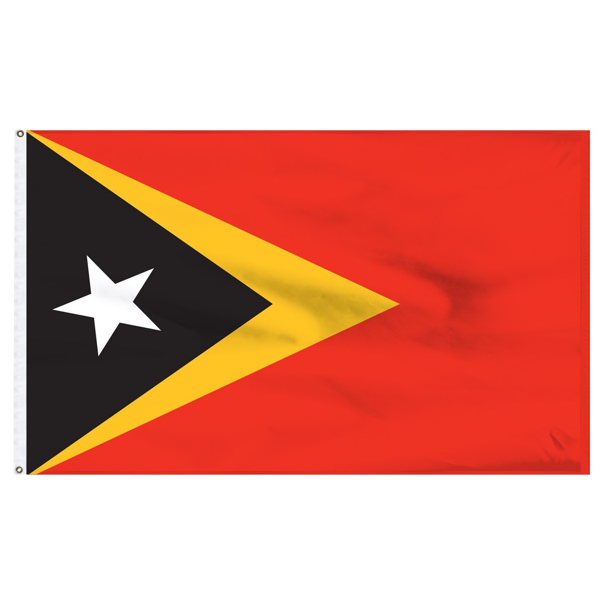 East Timor Fringed Presentation Flags