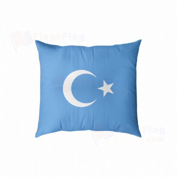 East Turkestan Digital Printed Pillow Cover