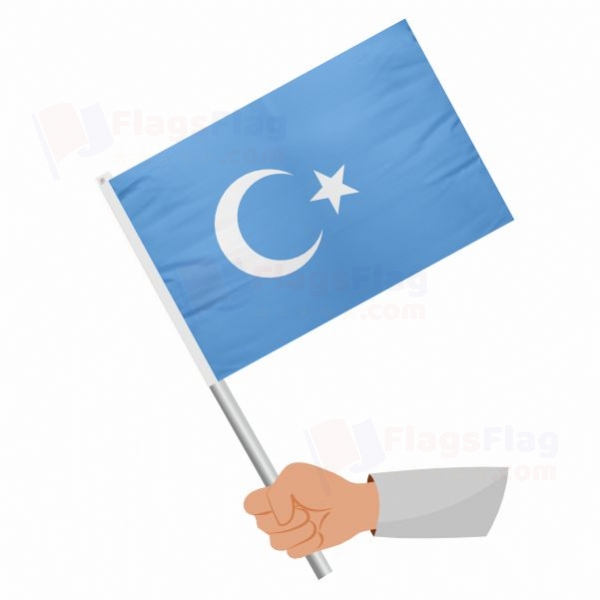 East Turkestan Stick Flag