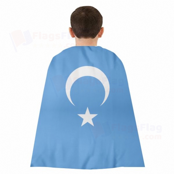 East Turkestan Woven Fabric Cloak Digital Printing