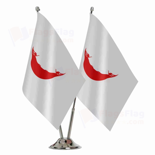 Easter Island Binary Table Flag