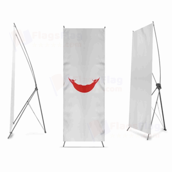 Easter Island Digital Print X Banner