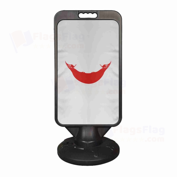 Easter Island Plastic Advertising Pontoon