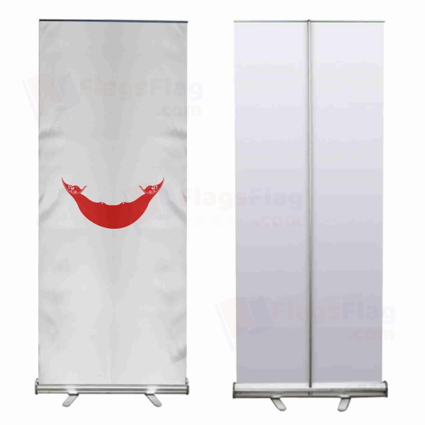 Easter Island Roll Up Banner