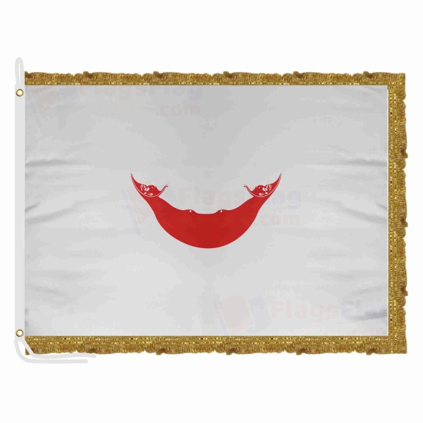 Easter Island Satin Office Flag