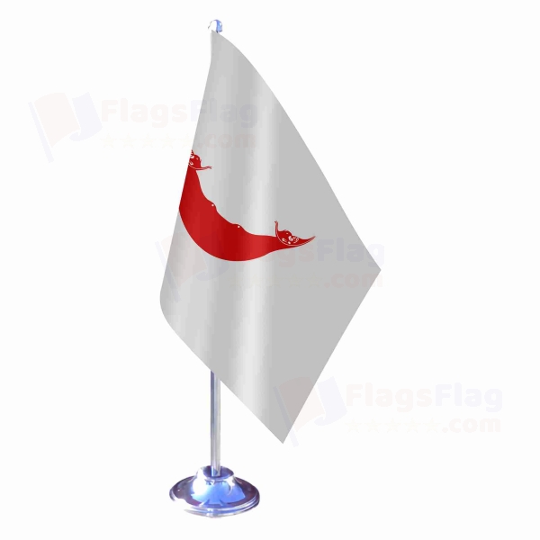 Easter Island Single Table Flag