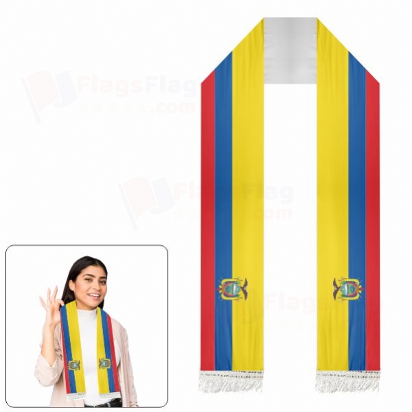 Ecuador Scarf Digital Printing