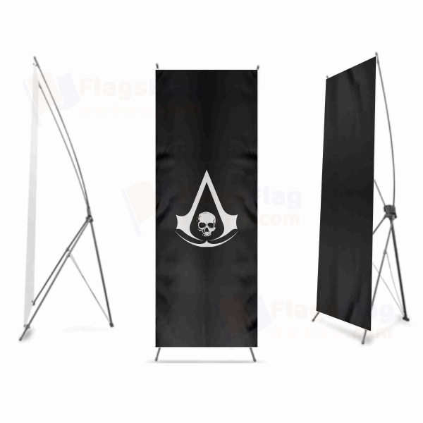 Edward Kenway Jolly Roger Digital Print X Banner