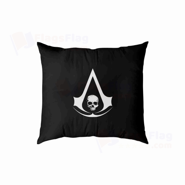 Edward Kenway Jolly Roger Digital Printed Pillow Cover