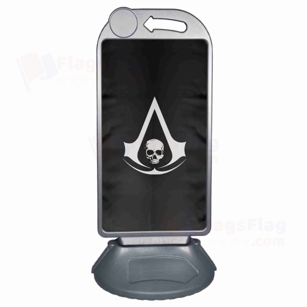 Edward Kenway Jolly Roger Large Plastic Parking Barge