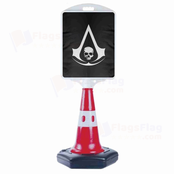 Edward Kenway Jolly Roger Medium Road Advertisement Barge
