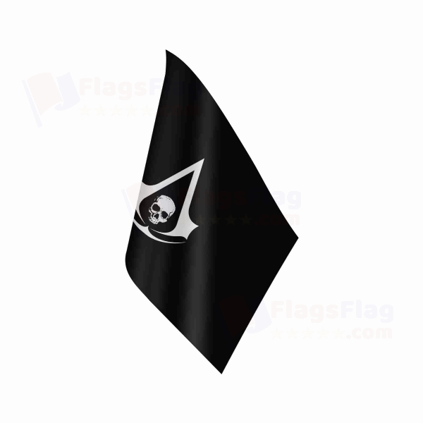Edward Kenway Jolly Roger Table Flag