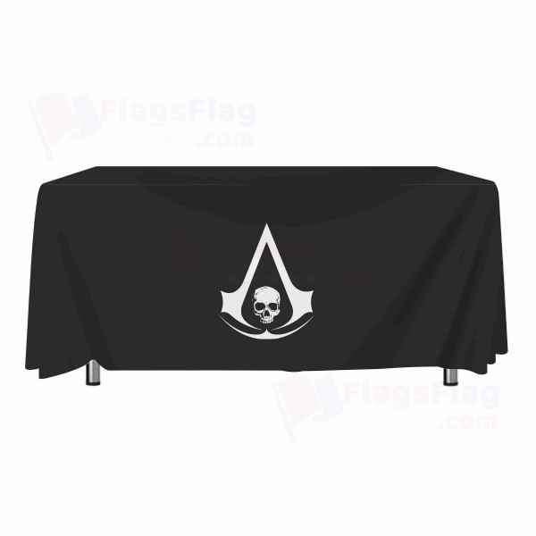 Edward Kenway Jolly Roger Tablecloth Models
