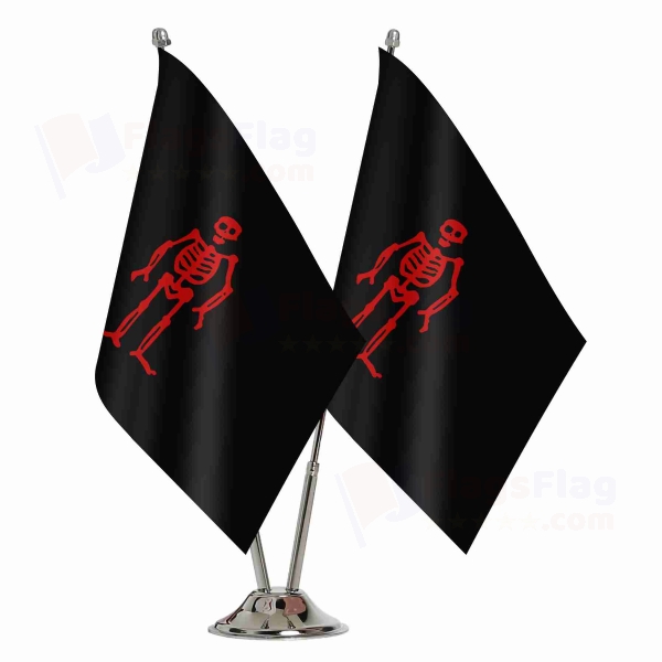 Edward Low 2 Table Flags