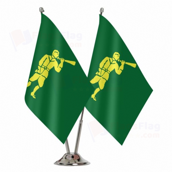 Edward Low Pirate Binary Table Flag