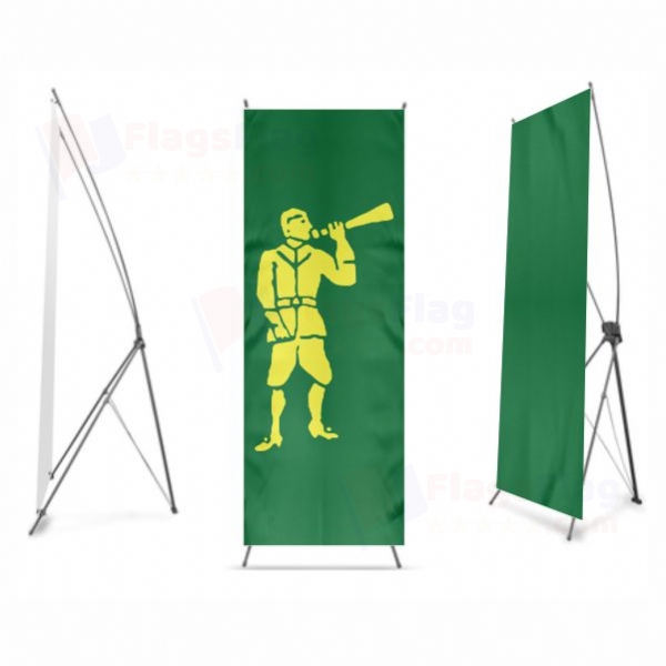 Edward Low Pirate Digital Print X Banner