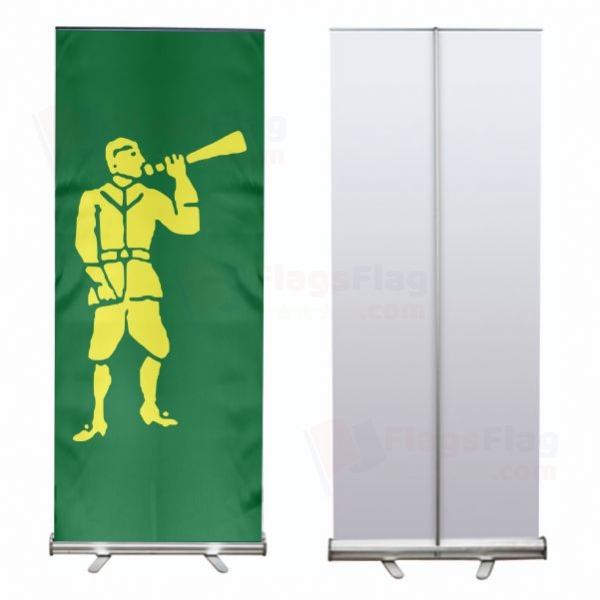 Edward Low Pirate Roll Up Banner