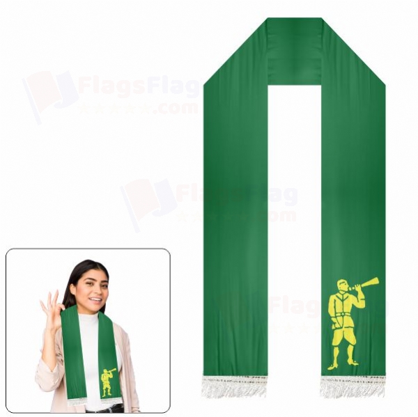 Edward Low Pirate Scarf Digital Printing