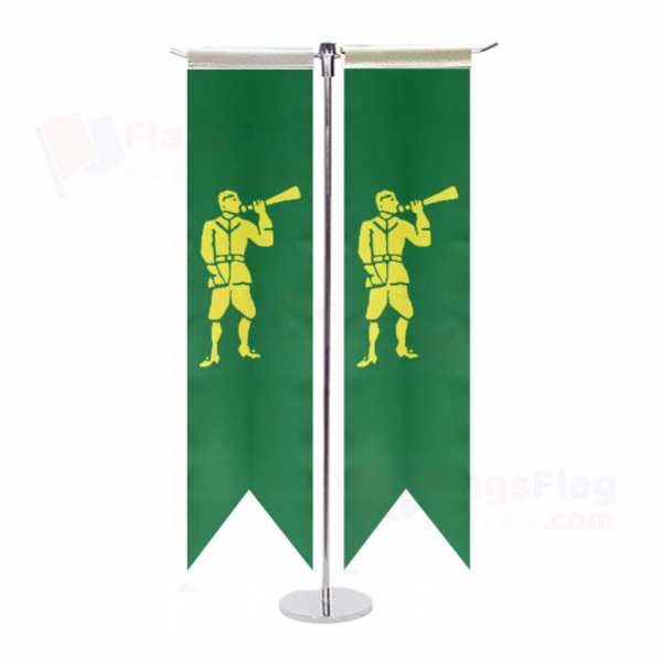 Edward Low Pirate T Table Flag