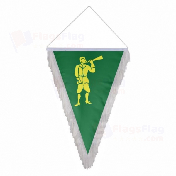 Edward Low Pirate Triangle Fringed Streamers