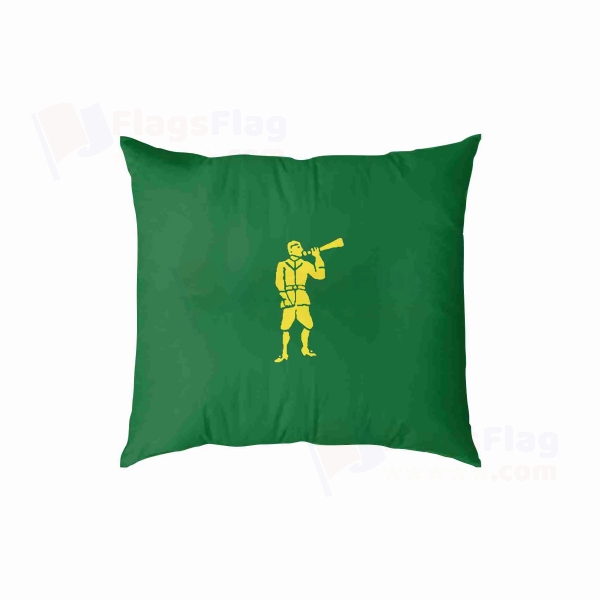 Edward Low The Green Trumpeter Digital Printed Pillow Cover