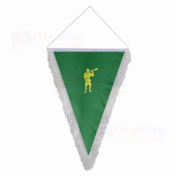 Edward Low The Green Trumpeter Triangle Fringed Streamers