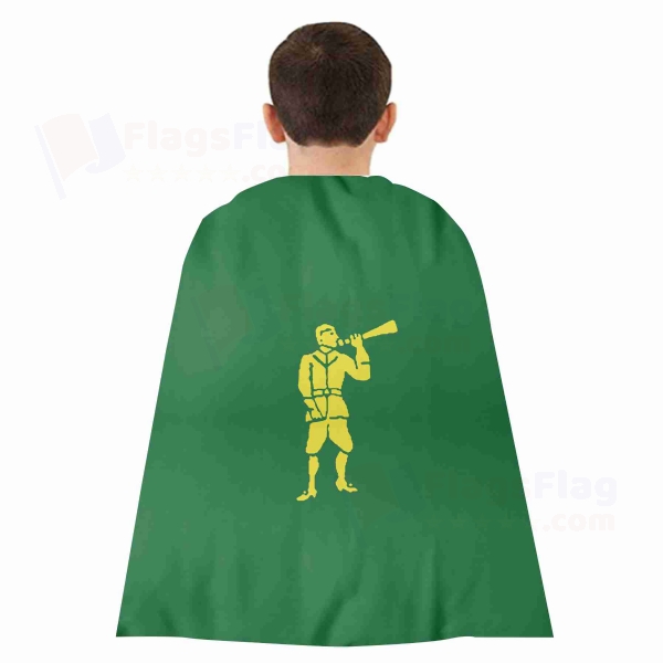 Edward Low The Green Trumpeter Woven Fabric Cloak Digital Printing