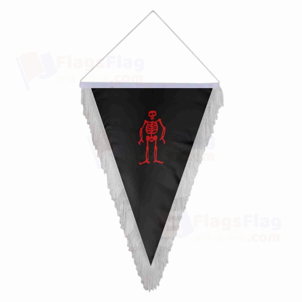 Edward Low Triangle Fringed Streamers