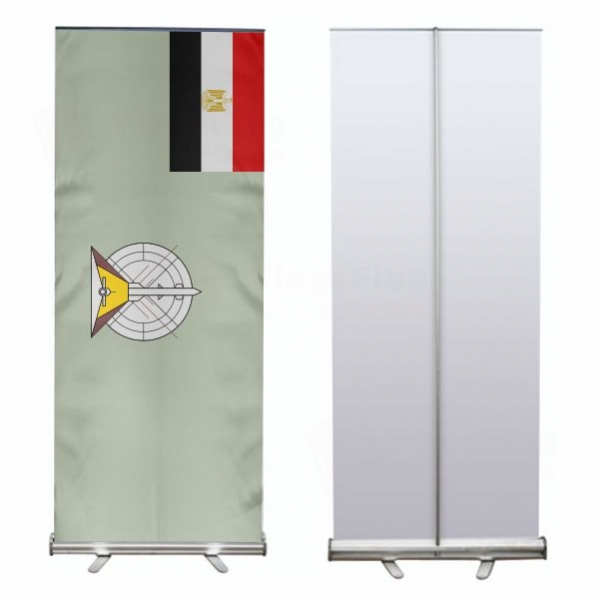 Egyptian Air Defense Command Roll Up Banner