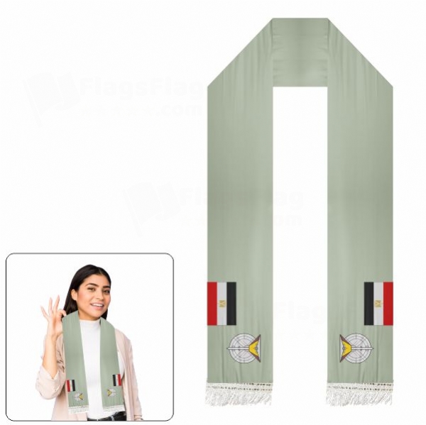 Egyptian Air Defense Command Scarf Digital Printing
