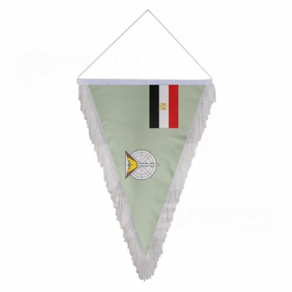 Egyptian Air Defense Command Triangle Fringed Streamers