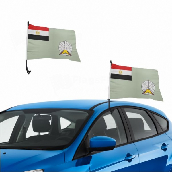 Egyptian Air Defense Command Vehicle Convoy Flag