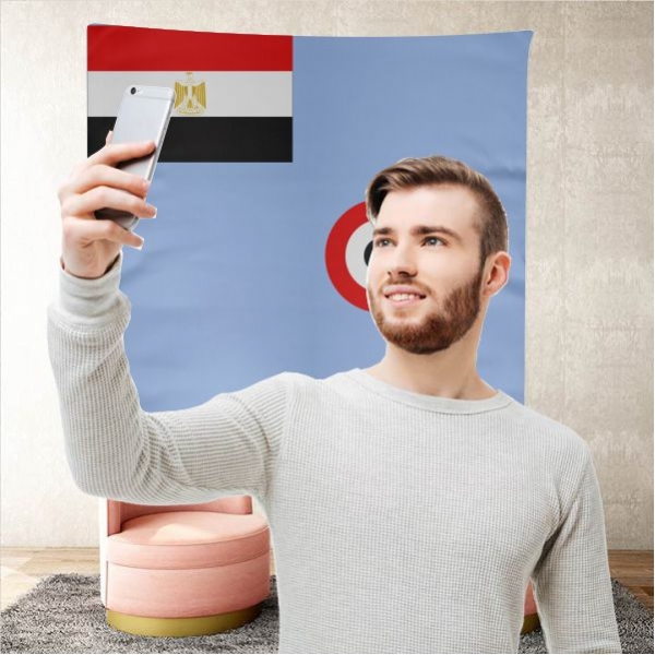 Egyptian Air Force Background Selfie Shooting Landscapes