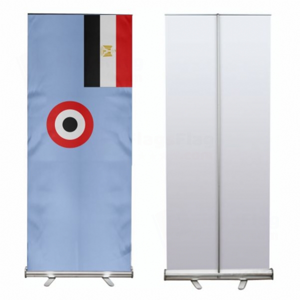 Egyptian Air Force Roll Up Banner