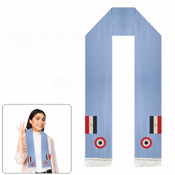 Egyptian Air Force Scarf Digital Printing