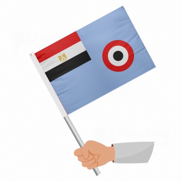 Egyptian Air Force Stick Flag