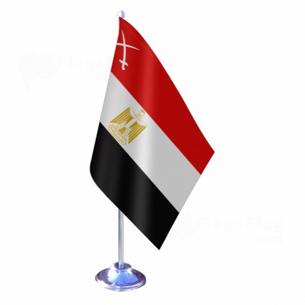 Egyptian Army Single Table Flag