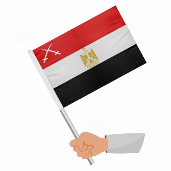 Egyptian Army Stick Flag