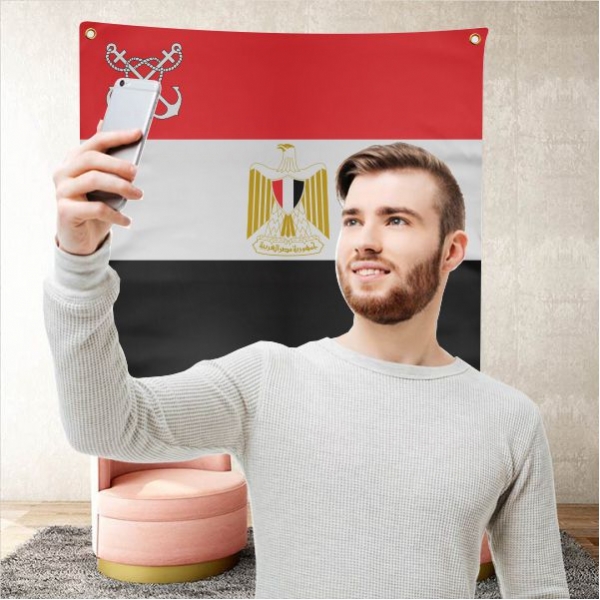 Egyptian Navy Background Selfie Shooting Landscapes