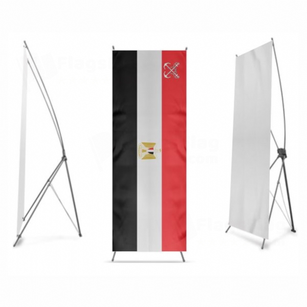 Egyptian Navy Digital Print X Banner
