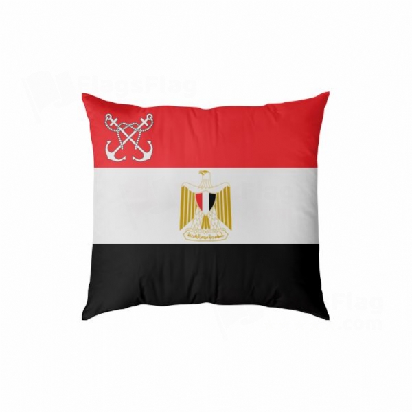 Egyptian Navy Digital Printed Pillow Cover