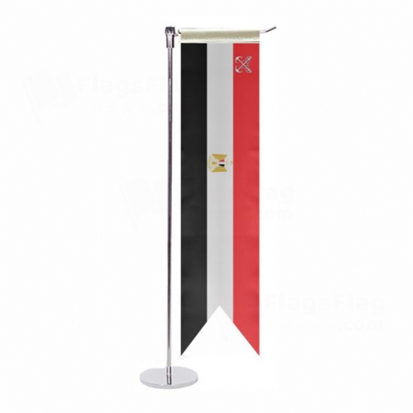 Egyptian Navy L Table Flag