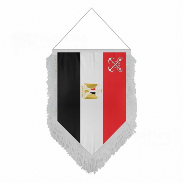 Egyptian Navy Pentagonal Flags