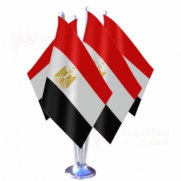 Egyptian Quadruple Table Flag